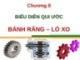 Bài giảng Chương 8: Biểu diễn qui ước