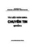 Ebook Tài liệu giáo khoa Chuyên tin (Quyển 2)