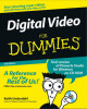 Ebook Digital video for dummies: Part 2