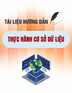 Tài liệu Hướng dẫn thực hành Cơ sở dữ liệu