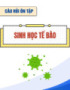 Câu hỏi ôn tập Sinh học tế bào
