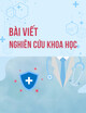 Xác định mối liên quan giữa một số đặc điểm cận lâm sàng và mức độ nặng của bệnh nhân sốt xuất huyết Dengue tại Hải Phòng năm 2023